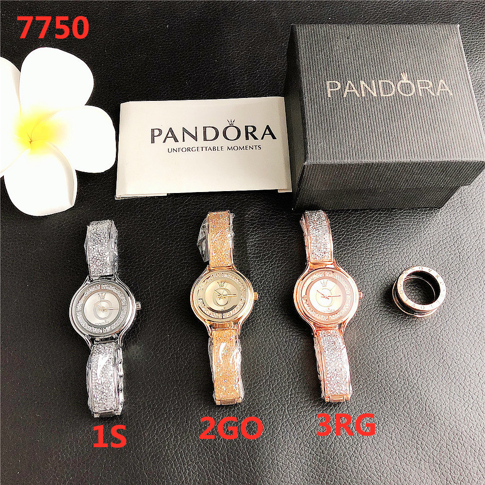 Pandora Thời Trang Sang Trọng Nam Đồng Hồ Thể Thao Kinh Doanh Thạch Anh Nam Đồng Hồ Mặt Tròn Thông T