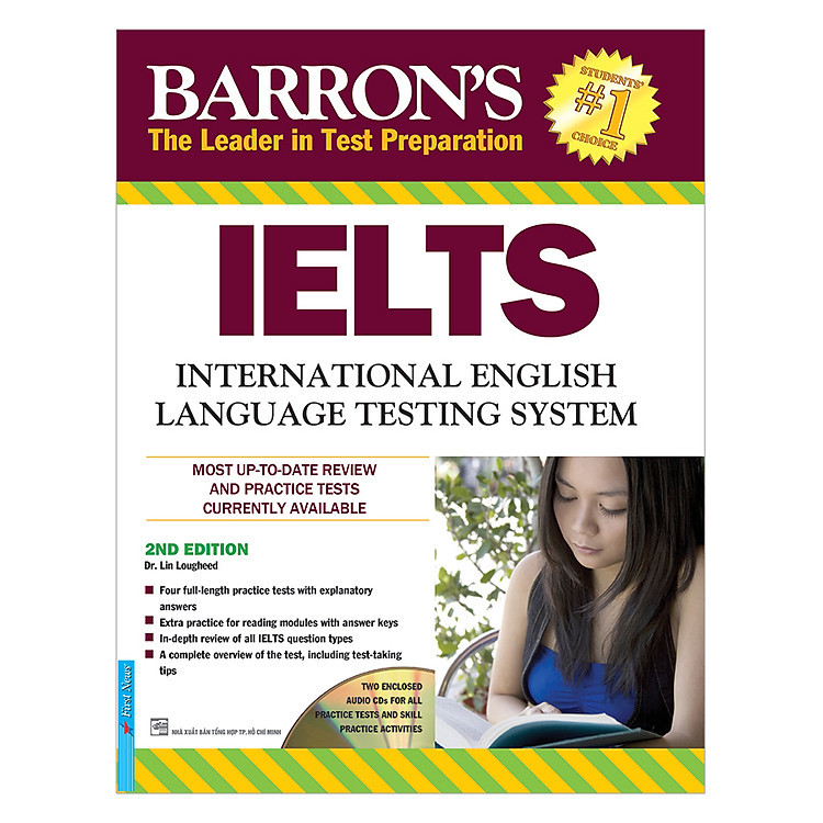Sách Barron's IELTS International English (Tái Bản 2019)
