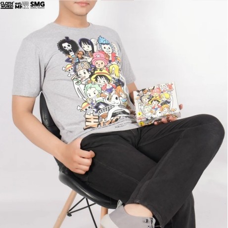 Áo thun Chibi Strawhat Pirates Before Timeskip