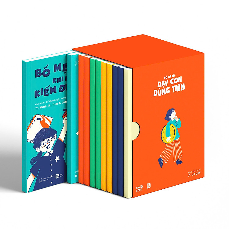 Sách (Bộ 10 Cuốn) RIO Book KIDS - Bố Mẹ Ơi, Dạy Con Dùng Tiền