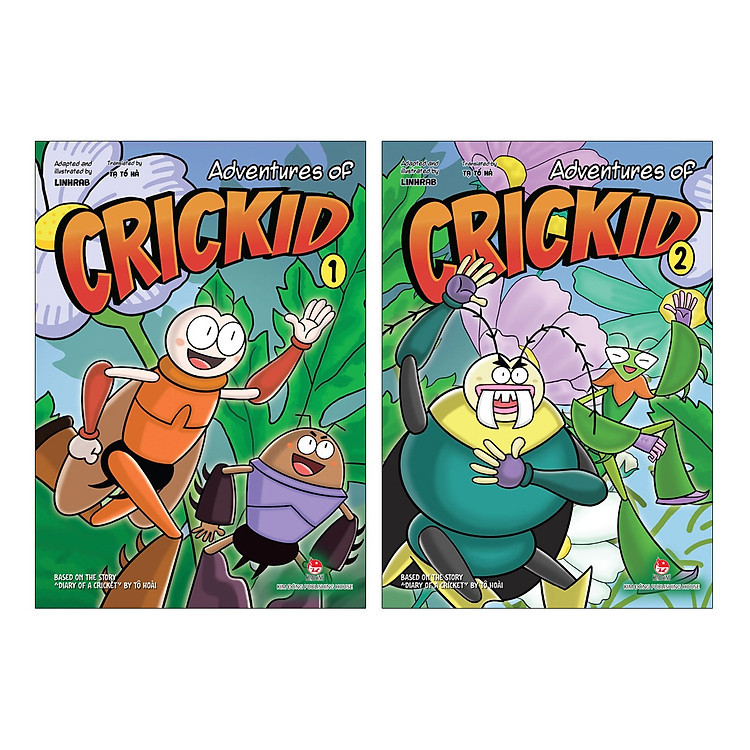 Sách Combo Adventures Of Crickid (2 Books)