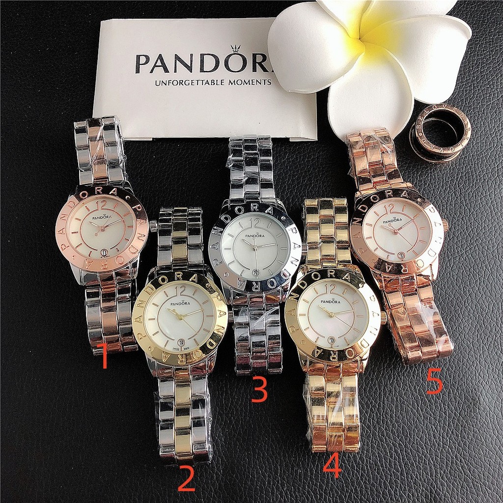 Pandora Thời Trang Sang Trọng Nam Đồng Hồ Thể Thao Kinh Doanh Thạch Anh Nam Đồng Hồ Mặt Tròn Thông T