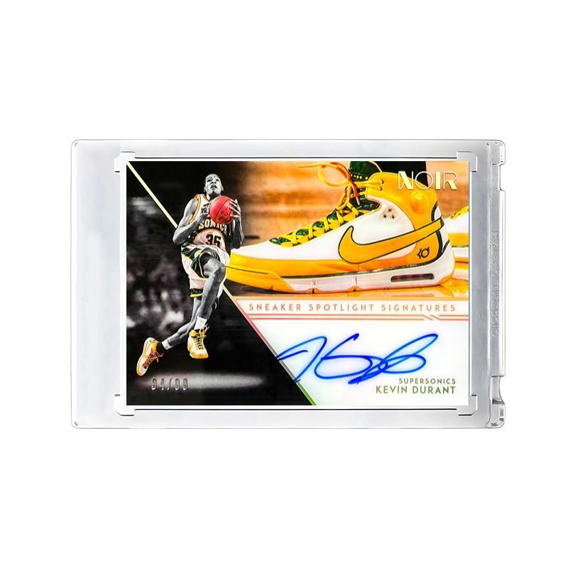 Durant logoman Signature Jersey Star Card 1 / 1 Phiên bản Non-Panini toppsNBA Basketball Homemade Ca