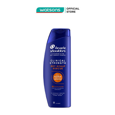 Dầu Gội Head & Shoulders Sạch Gàu Da Đầu Khô Clinical Strength Dry Scalp Rescue 400ml