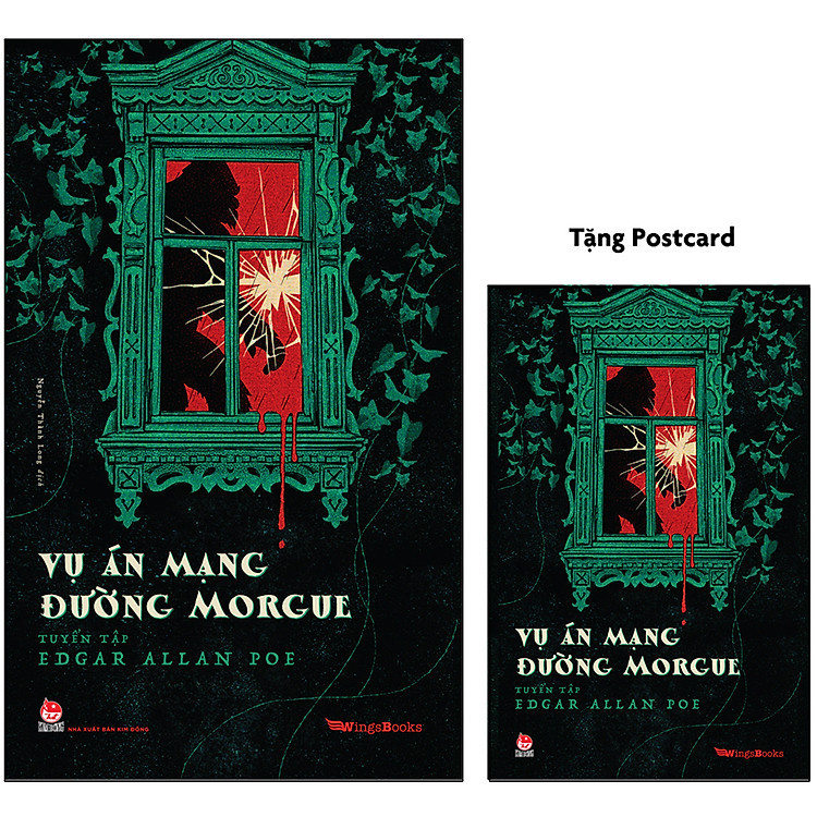 Sách Vụ Án Mạng Đường Morgue - Tuyển Tập Edgar Allan Poe (Tặng Postcard)