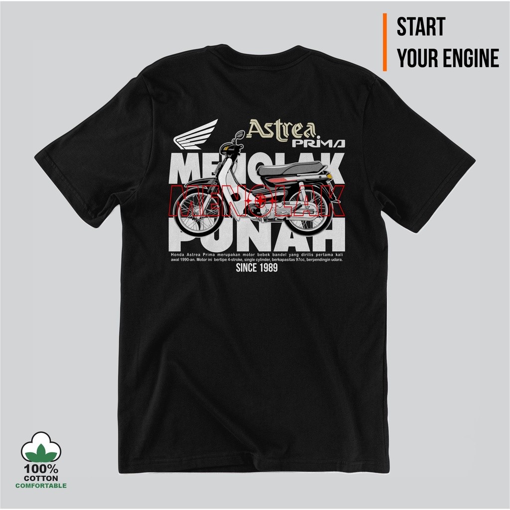 Áo thun Honda Astrea Prima Microfiber Jersey