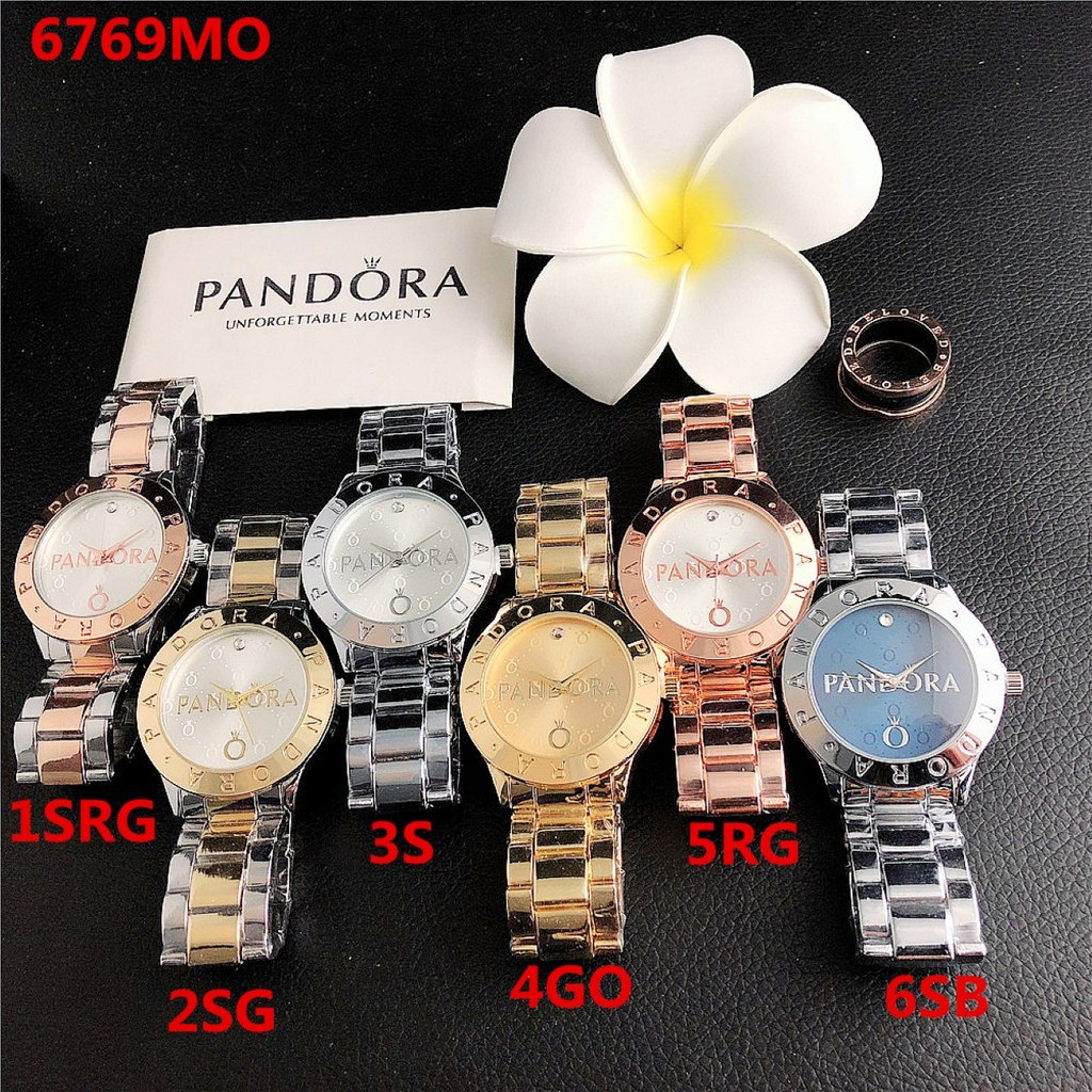 Pandora Thời Trang Sang Trọng Nam Đồng Hồ Thể Thao Kinh Doanh Thạch Anh Nam Đồng Hồ Mặt Tròn Thông T