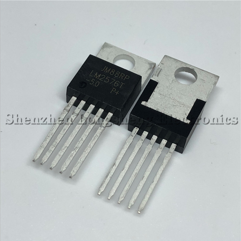 10 Cái / lốc Mới LM2576T 5.0 LM2576 5.0 TO220 5 5v năm mạch điều chỉnh thiết bị đầu cuối
