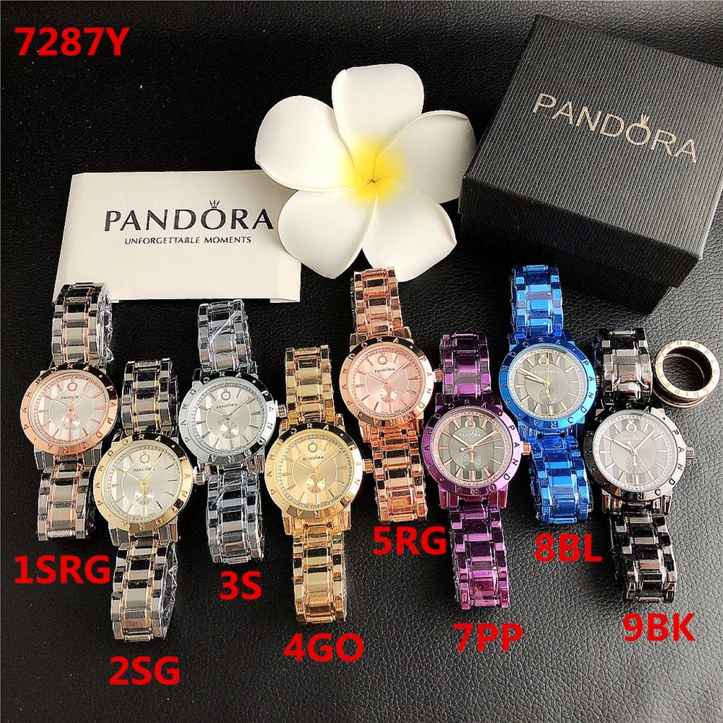 Pandora Thời Trang Sang Trọng Nam Đồng Hồ Thể Thao Kinh Doanh Thạch Anh Nam Đồng Hồ Mặt Tròn Thông T