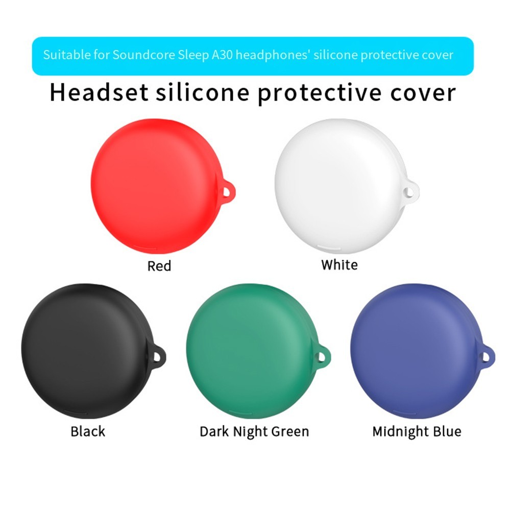 < SUNYLF > Vỏ tai nghe silicon cho Soundcore Sleep A30 Chống sốc chống bụi có thể giặt được
