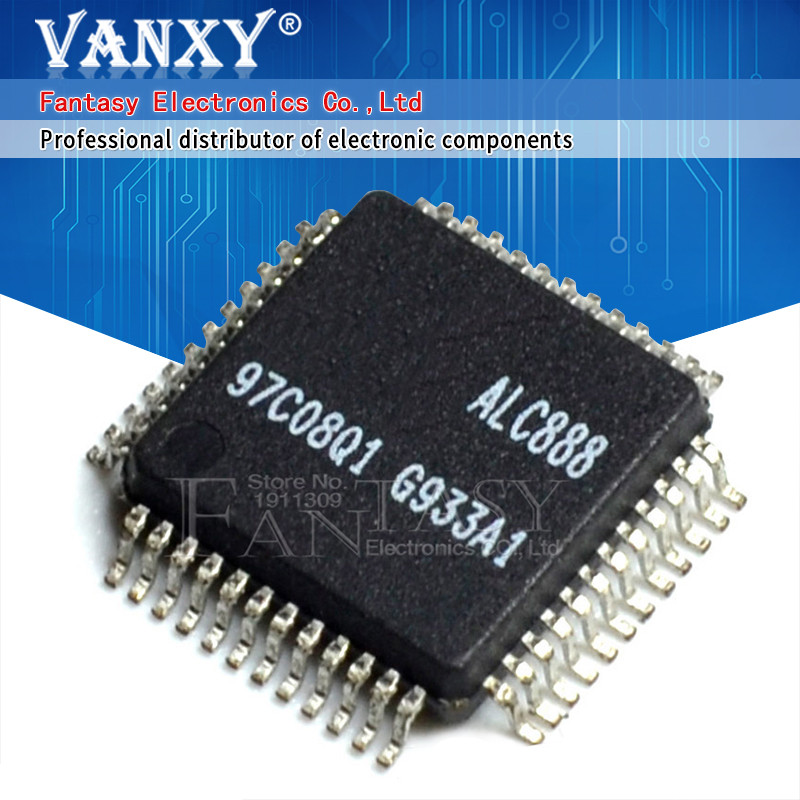 2 chiếc ALC888 QFP 48 ALC888 VC2 GR QFP48 ALC888 GR QFP mới nguyên bản