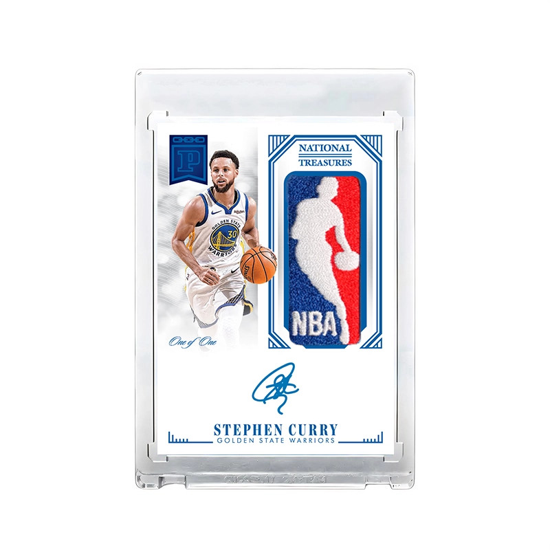 Curry logoman Signature Jersey Star Card Homemade Card 1 / 1 Non-Panini toppsNBA Basketball Collecto