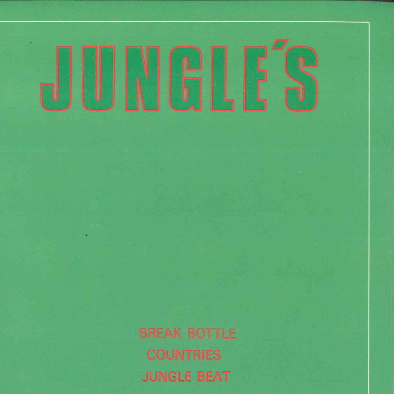 7" JUNGLE'S BREAK BOTTLE / COUNTRIES / JUN P76458 P-Vine Records Japan Sealed