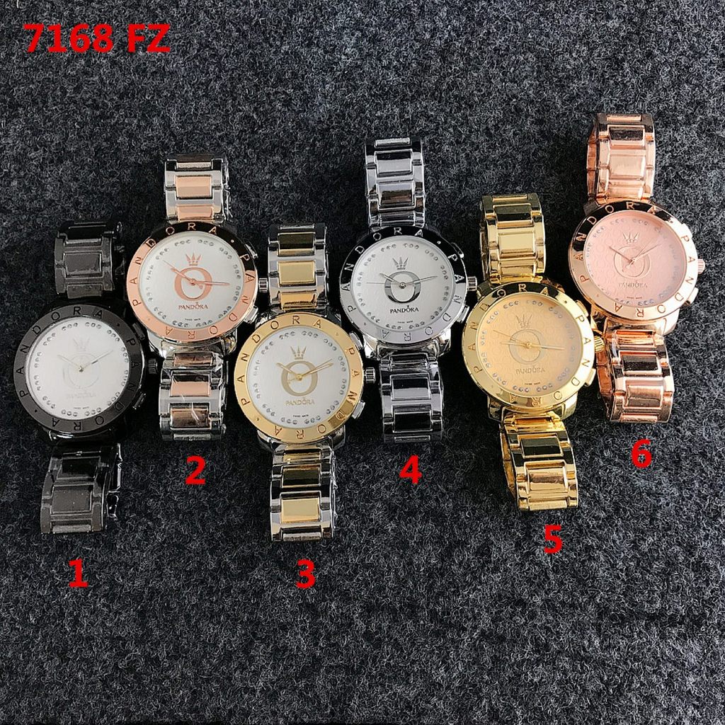Pandora Thời Trang Sang Trọng Nam Đồng Hồ Thể Thao Kinh Doanh Thạch Anh Nam Đồng Hồ Mặt Tròn Thông T