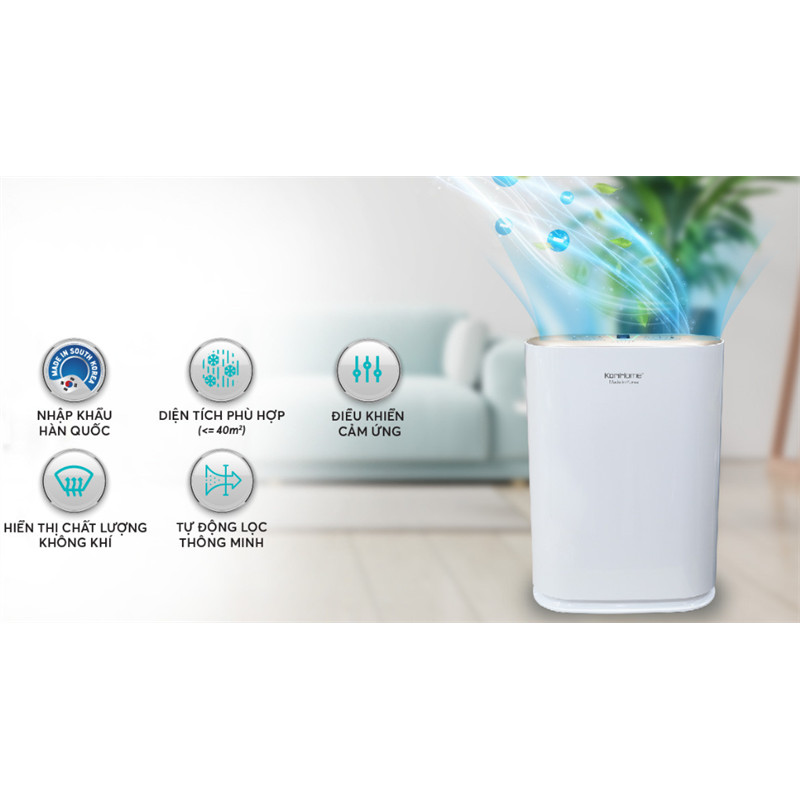 Máy lọc không khí Korihome APK-802 - Hàn Quốc