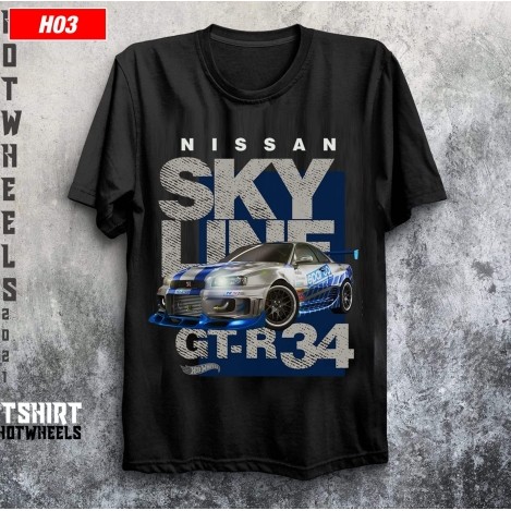 Áo thun Nissan Skyline GTR 34 Jersey