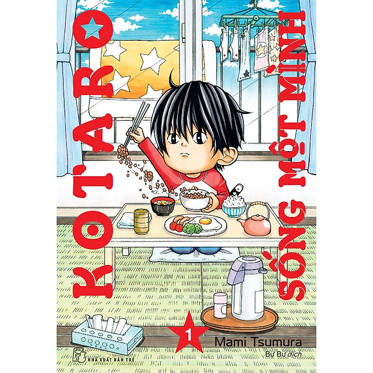Sách Kotaro sống một mình - Tập 1 (Tặng kèm Set Sticker)