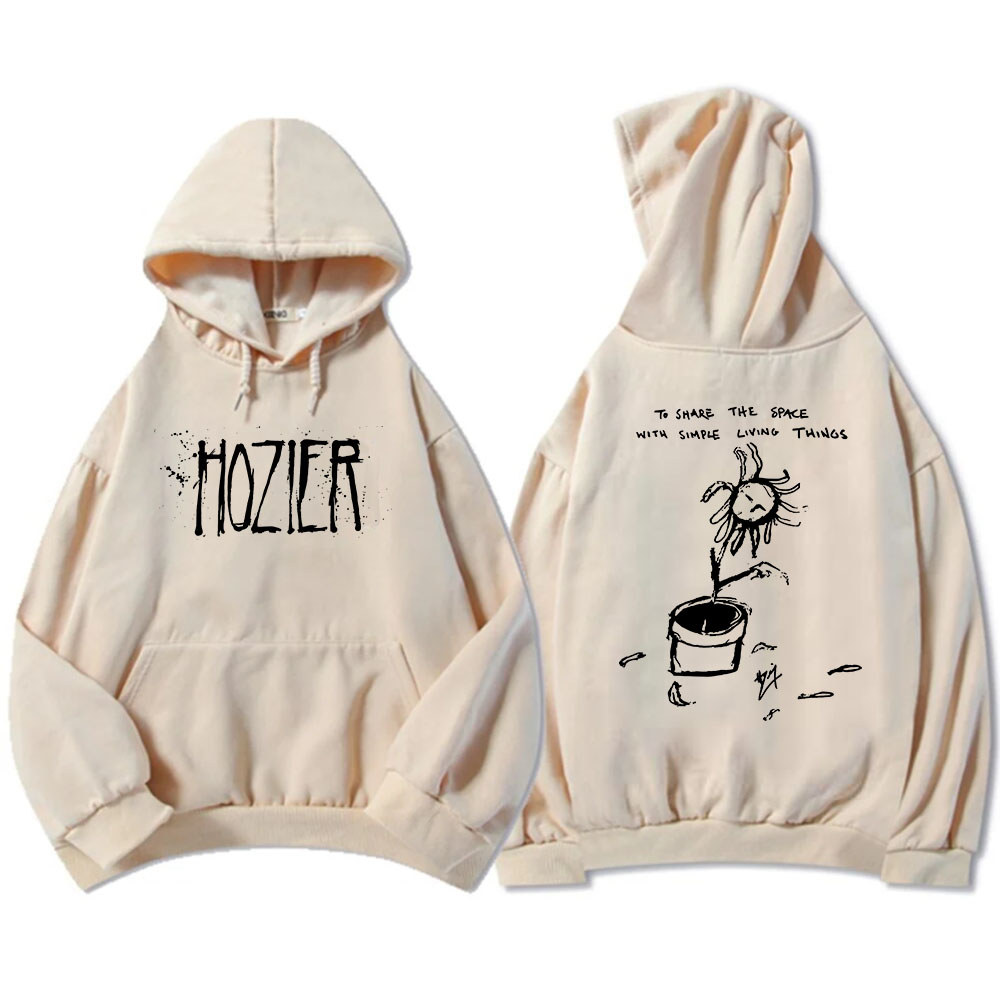 Quần áo đồ họa ngộ nghĩnh Hozier Unreal Unearth Tour Áo hoodie có mũ trùm đầu