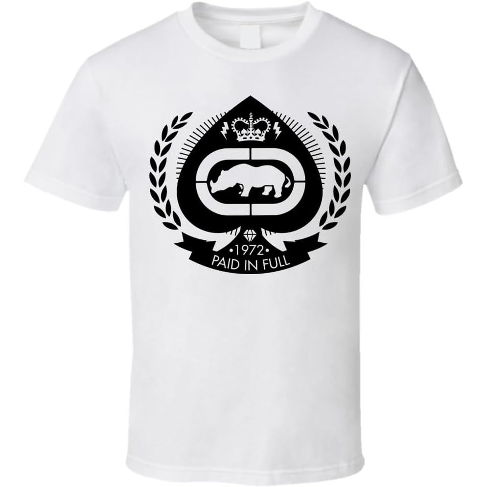 Áo thun nam cotton Ecko Unltd Áo thun nam màu đen có Logo Rhinoceros, Est. 1972 4XL, 5XL, 6XL