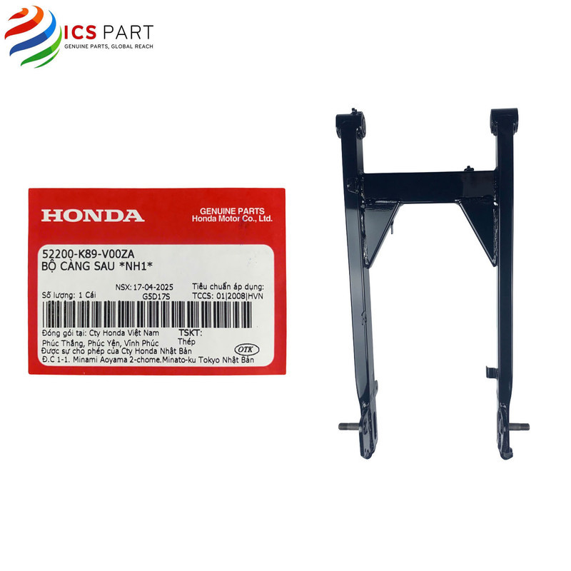 52200K89V00ZA | Càng, Gắp, Chữ H    -  Wave Alpha 110 - 2016 - 2026 -   *NH1* Màu Đen Honda