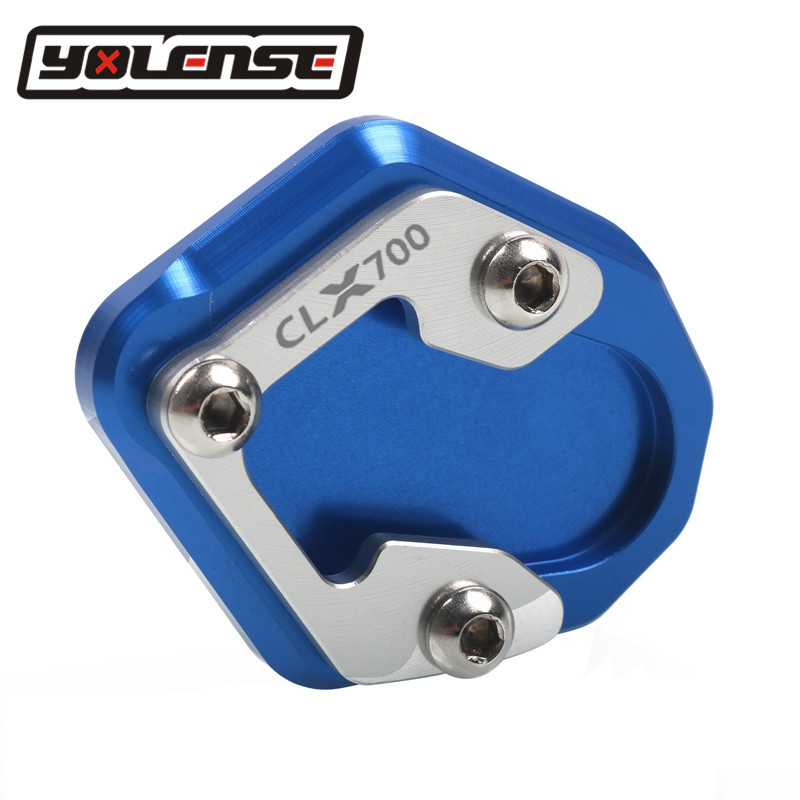Xe Máy Mới CNC Nhôm Chân Đế Phóng To Tấm Lót Bên Đứng Xe Máy Cho CFMOTO CLX700 CLX 700 700CLX