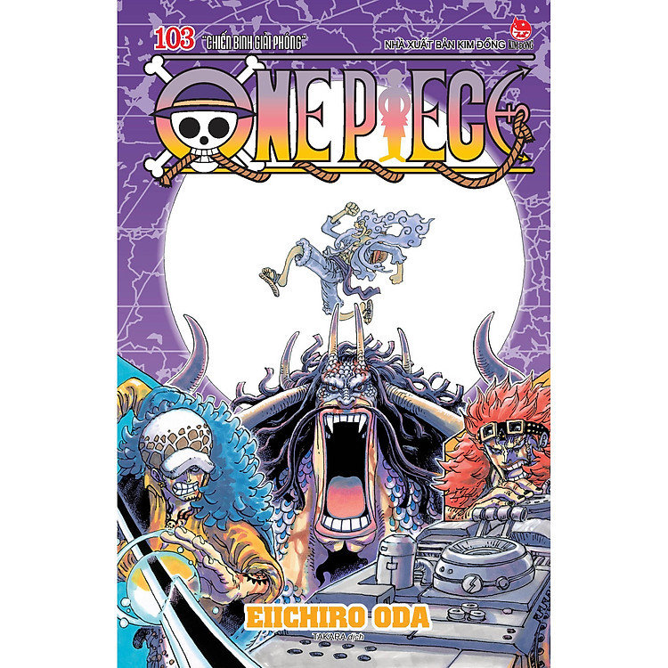 Sách One Piece Tập 103 - Bản Bìa Áo: “Chiến Binh Giải Phóng”