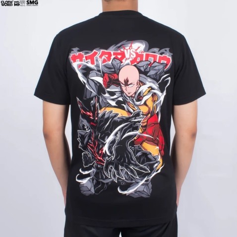 Áo thun Saitama vs Monster Garou