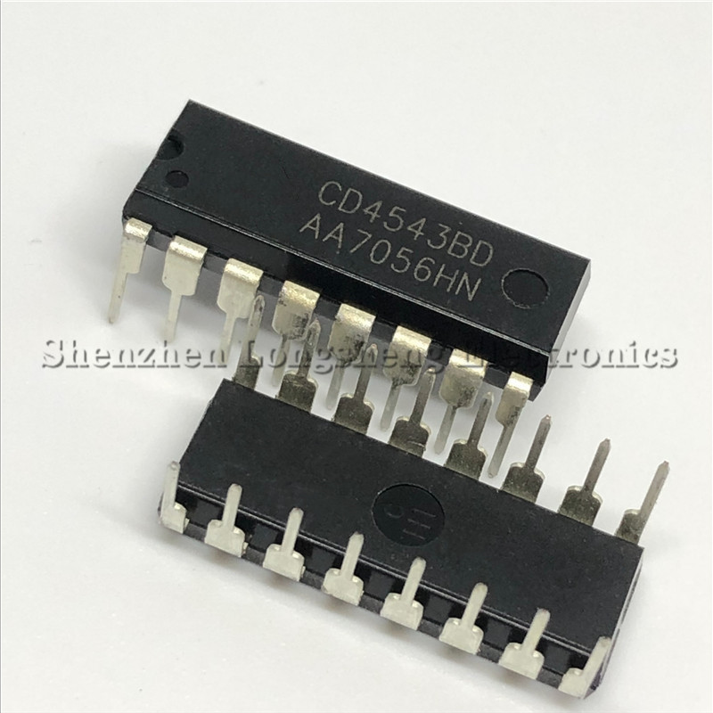 10 Cái / lốc MỚI CD4543BE CD4543BD DIP 16 Bộ Giải Mã LCD 4543 Chip