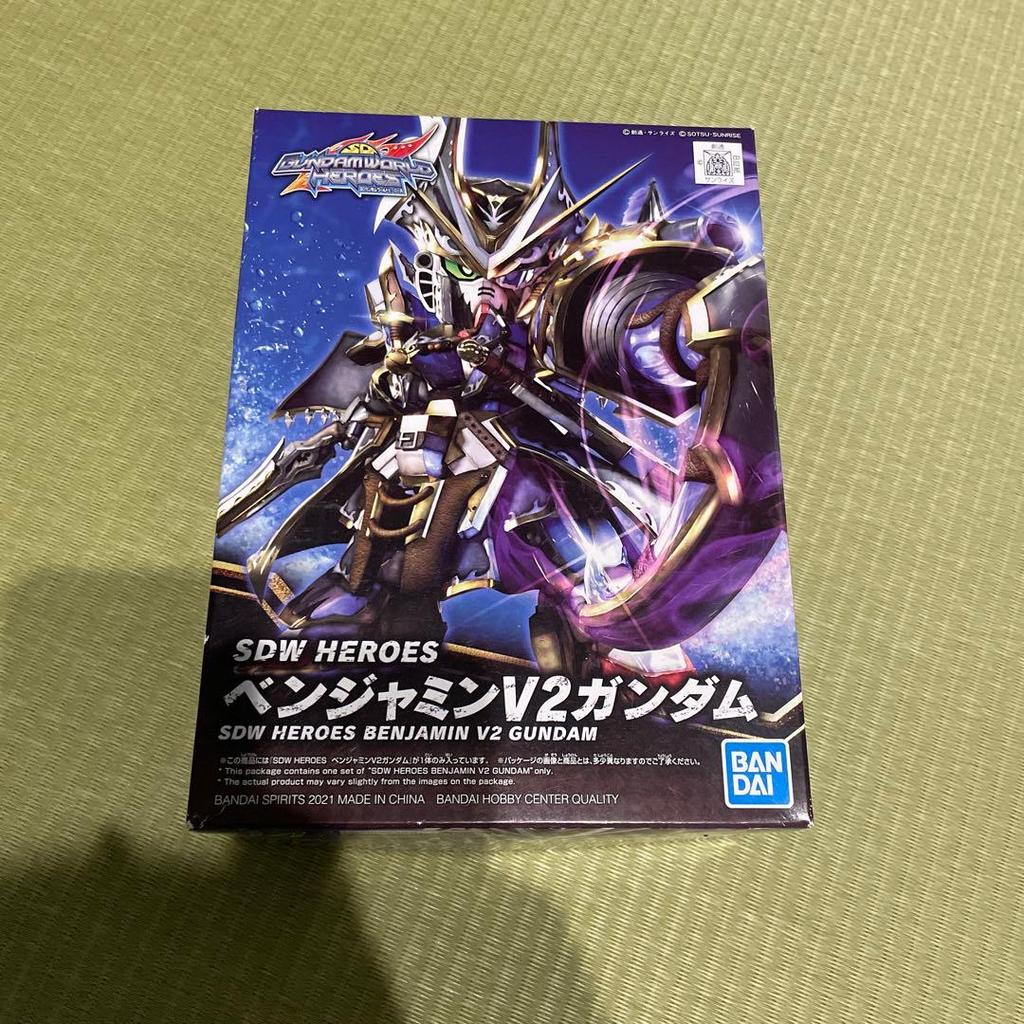 【Direct from Japan】Anh hùng SDW Benjamin V2 Gunpla【Japan Exclusive】