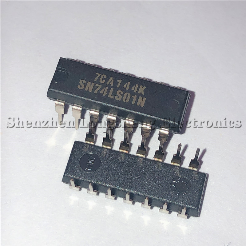 10 Cái / lốc MỚI SN74LS01N 74LS01 DIP 14 HD74LS01P Quad 2 Đầu Vào Chip Cổng NAND Tích Cực