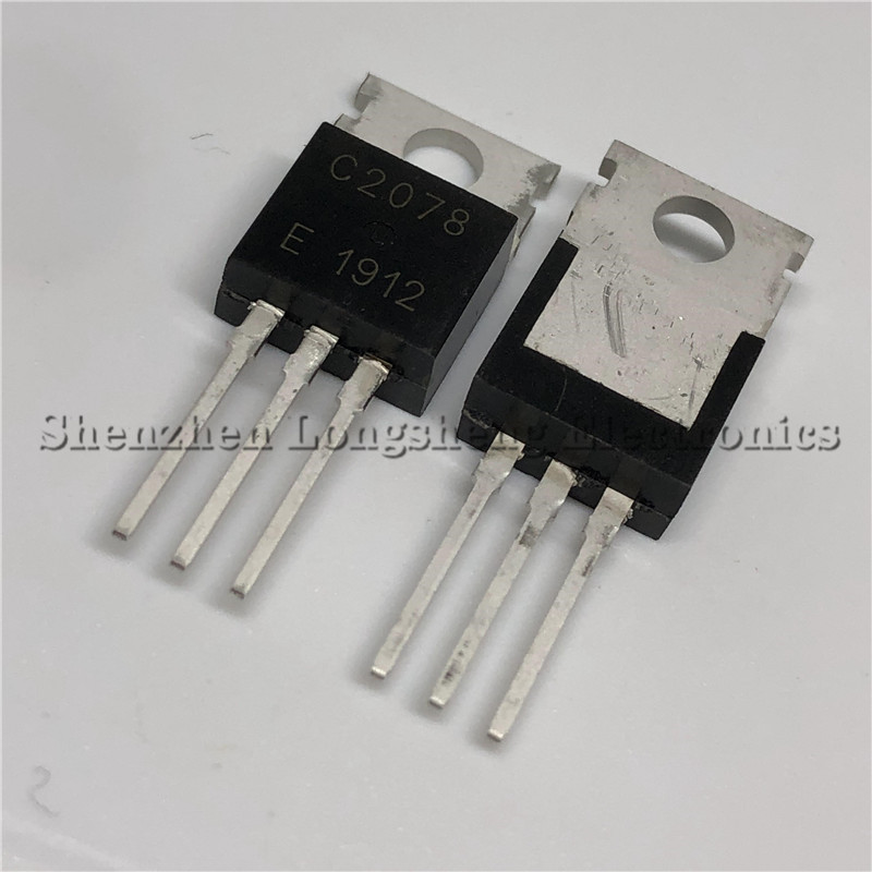 10 Cái / lốc Mới 2SC2078 C2078 E TO 220 Điện Transistor