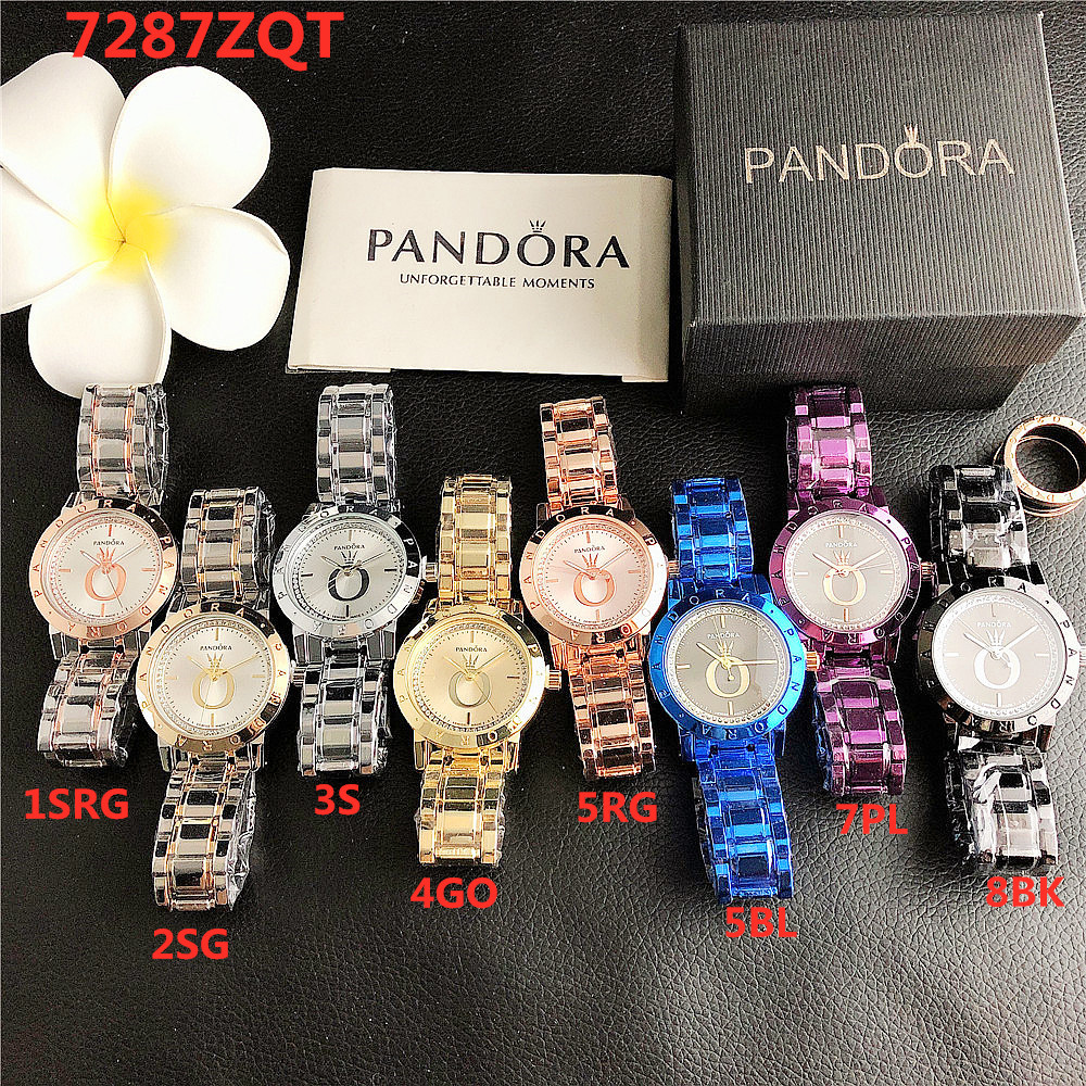 Pandora Thời Trang Sang Trọng Nam Đồng Hồ Thể Thao Kinh Doanh Thạch Anh Nam Đồng Hồ Mặt Tròn Thông T