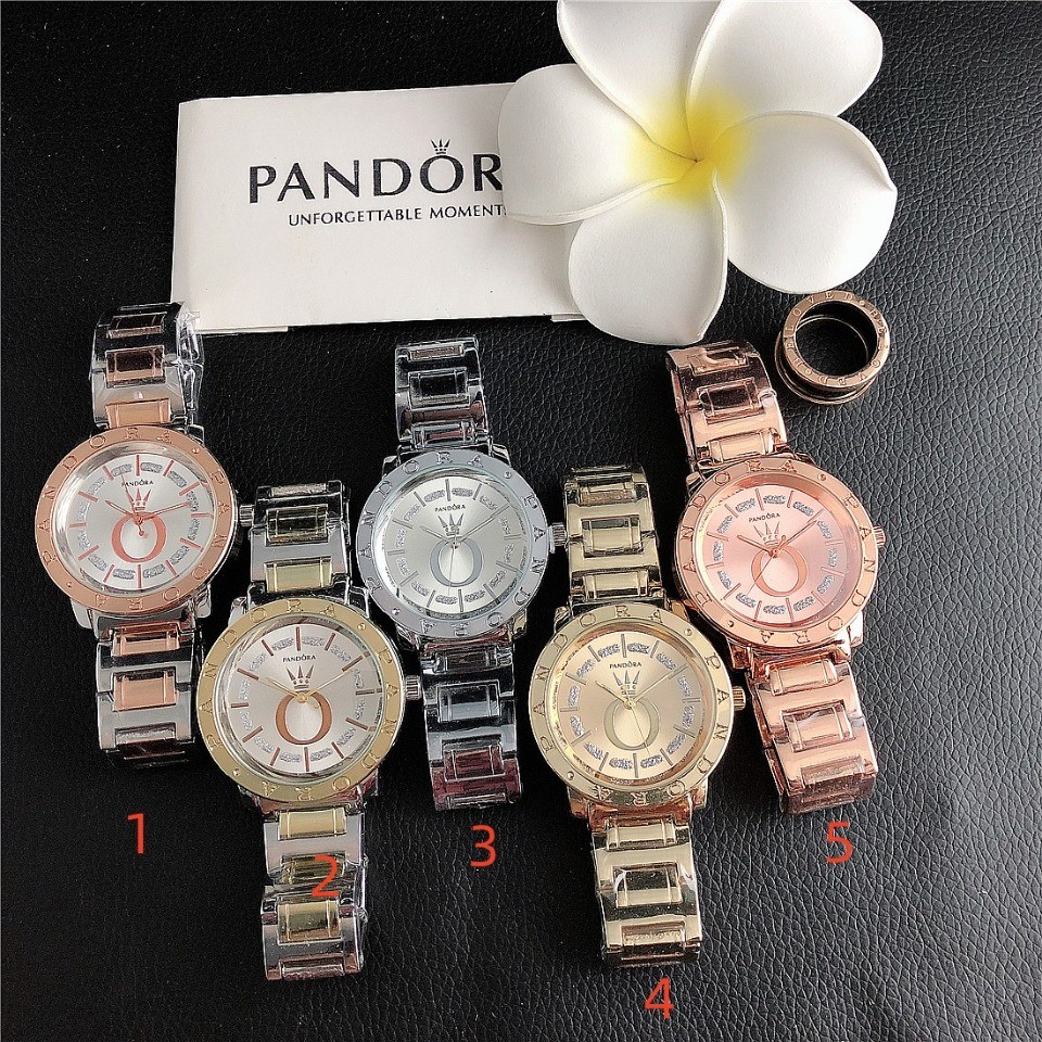 Pandora Thời Trang Sang Trọng Nam Đồng Hồ Thể Thao Kinh Doanh Thạch Anh Nam Đồng Hồ Mặt Tròn Thông T