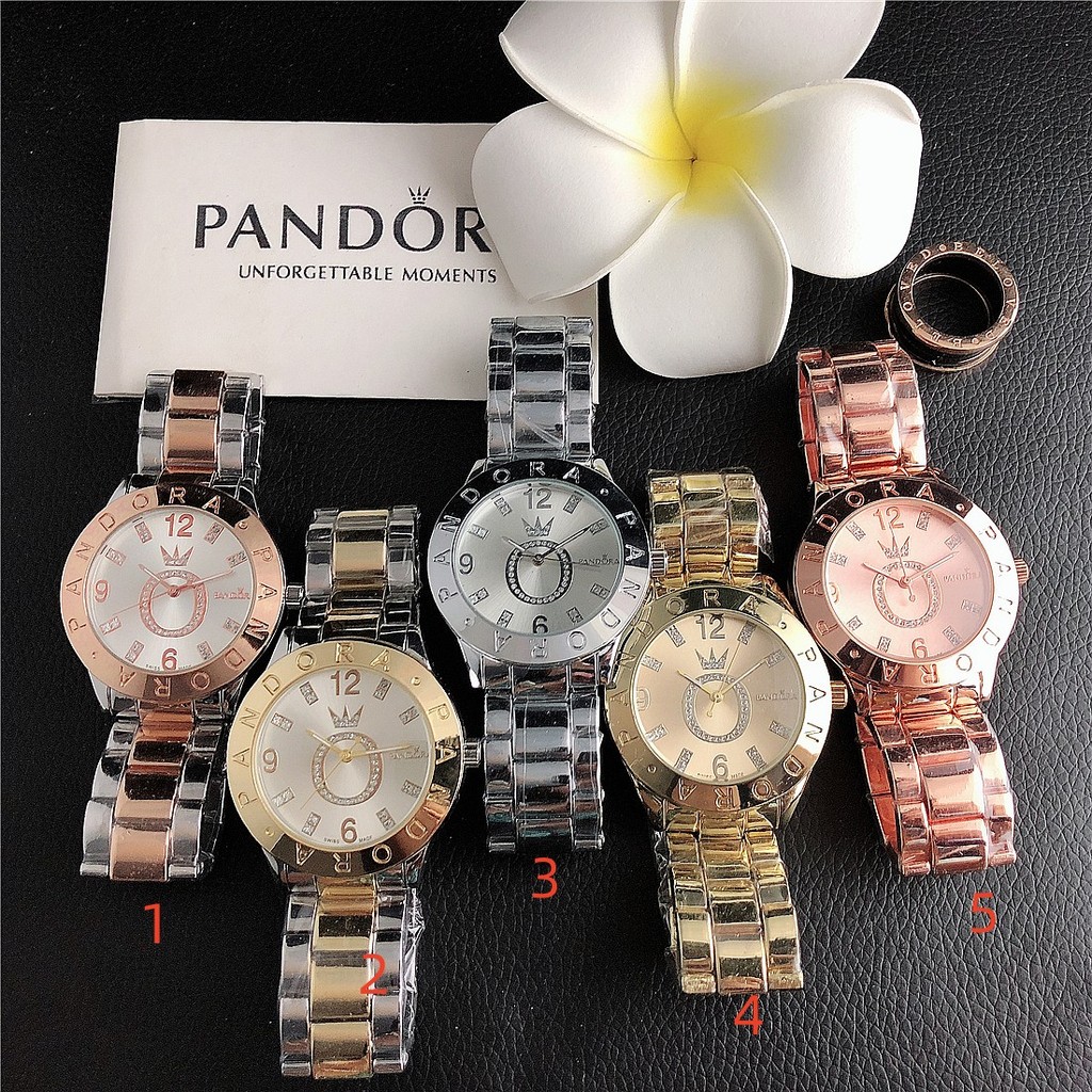 Pandora Thời Trang Sang Trọng Nam Đồng Hồ Thể Thao Kinh Doanh Thạch Anh Nam Đồng Hồ Mặt Tròn Thông T