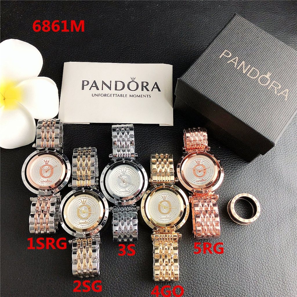 Pandora Thời Trang Sang Trọng Nam Đồng Hồ Thể Thao Kinh Doanh Thạch Anh Nam Đồng Hồ Mặt Tròn Thông T