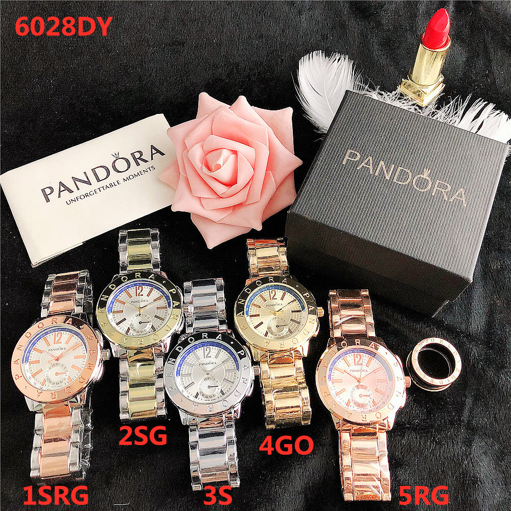 Pandora Thời Trang Sang Trọng Nam Đồng Hồ Thể Thao Kinh Doanh Thạch Anh Nam Đồng Hồ Mặt Tròn Thông T