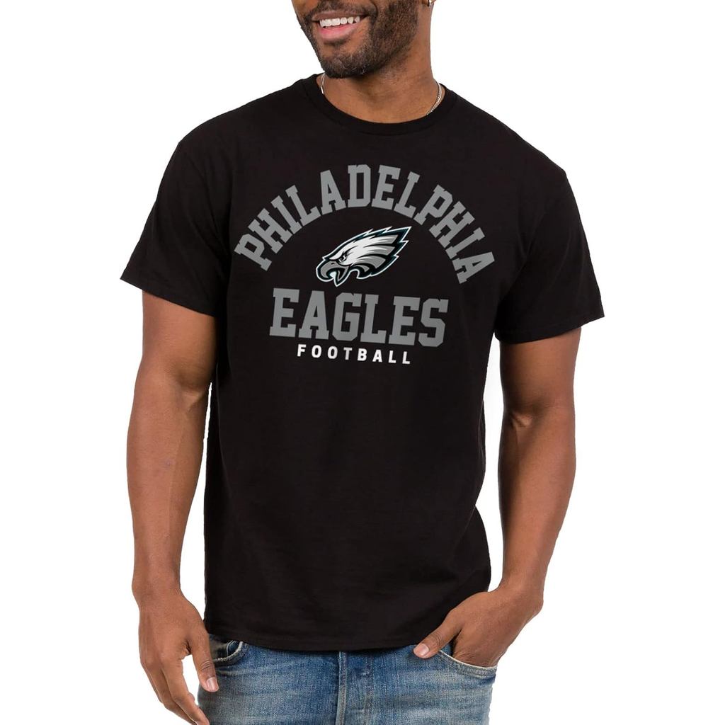 Áo thun cotton nam Đồ ăn vặt NFL Unisex-Người lớn NFL Classic Team Logo Áo thun