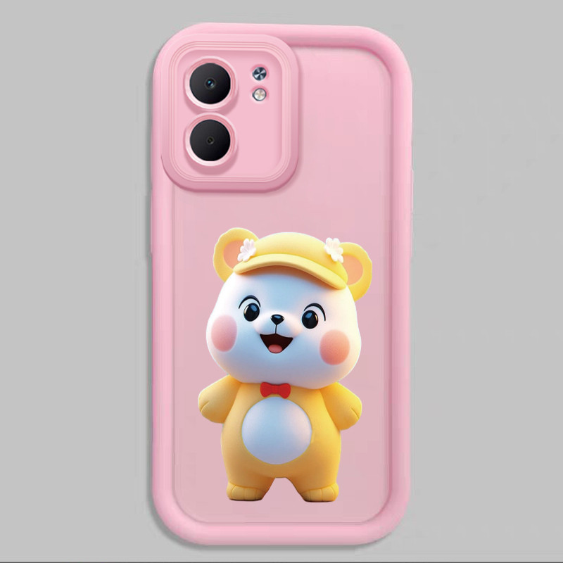 Ốp Lưng Cho OPPO A5X 4G A5X 5G Gấu Dễ Thương Điện Thoại Silicon Mềm Chống Sốc