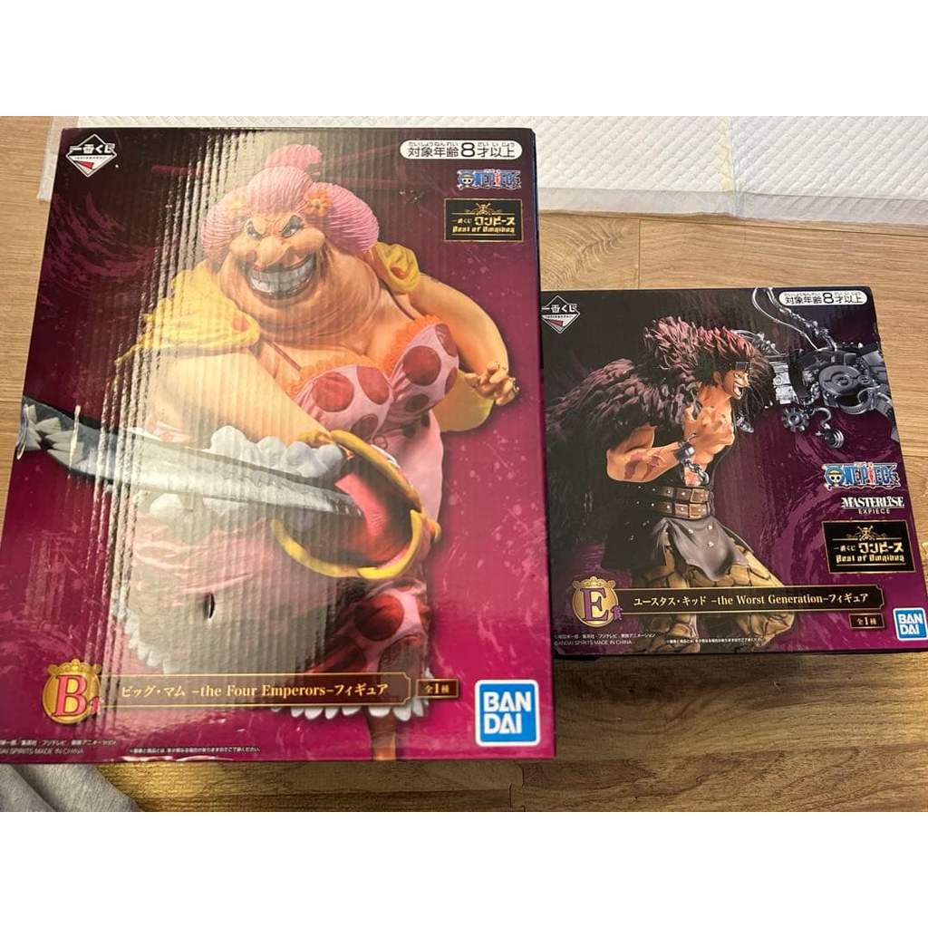 【Direct from Japan】One Piece Ichiban Kuji Big Mom Eustass Kid Figure B Prize E Prize【Japan Exclusive