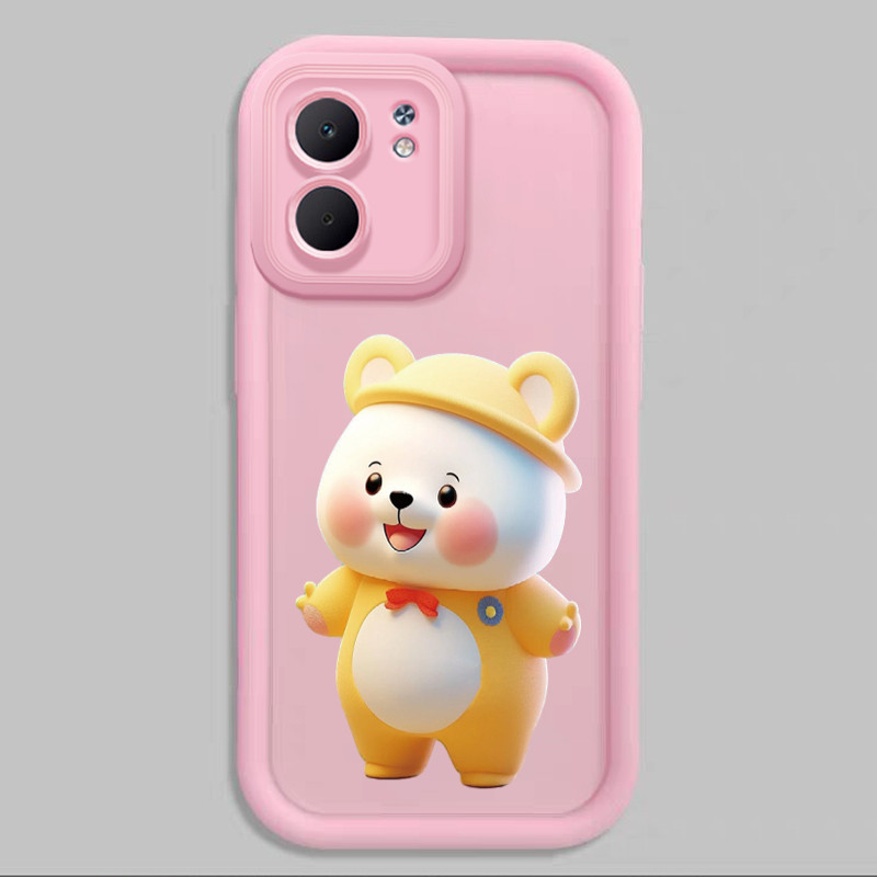 Ốp Lưng Cho OPPO A5X 4G A5X 5G Gấu Dễ Thương Điện Thoại Silicon Mềm Chống Sốc