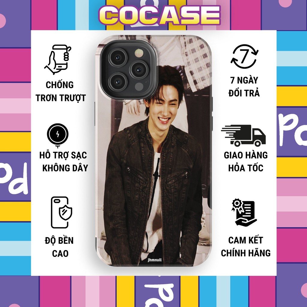 Ốp lưng iphone EUNHYUK SUPER JUNIOR nụ cười rạng rỡ sắc nét cực ngầu nhựa TPU bảo vệ