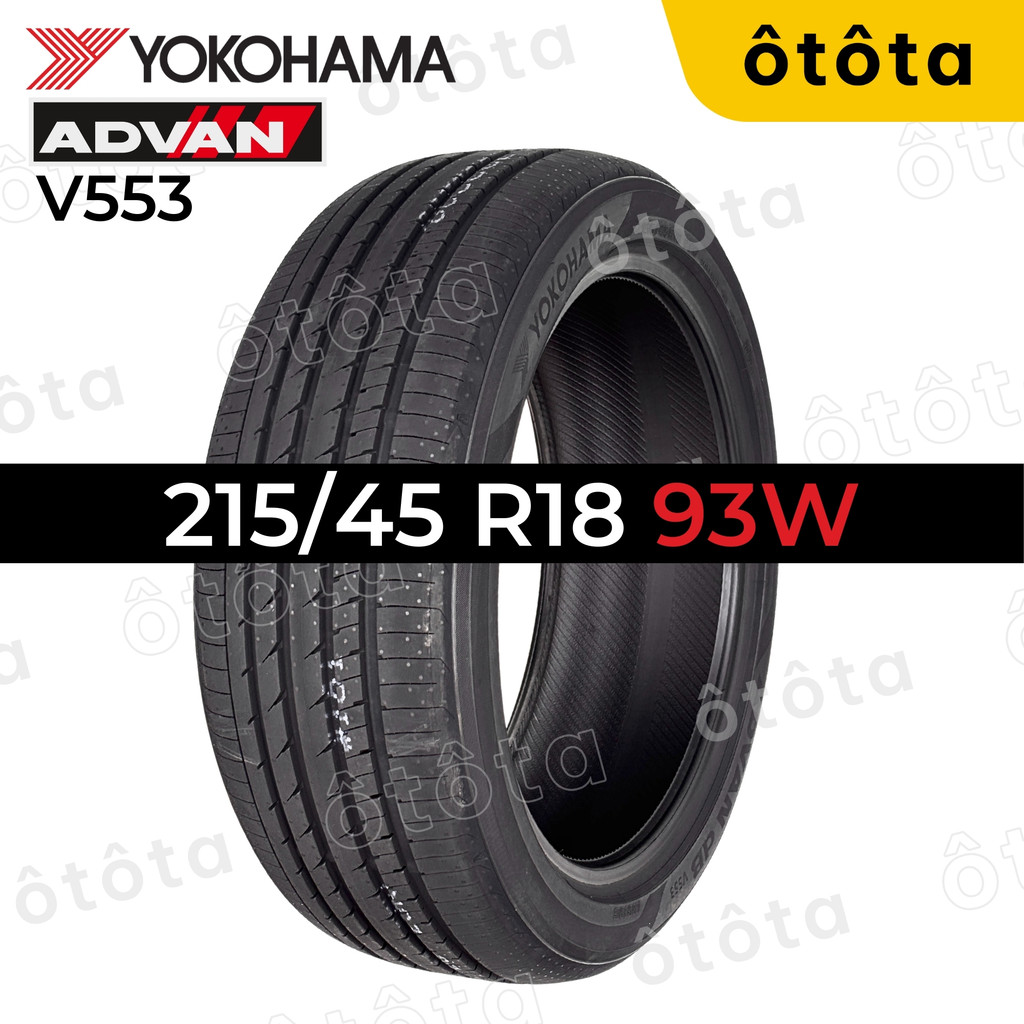 Lốp ô tô Yokohama 215/45 R18 ADVAN dB V553 - Chính hãng BH 5 năm (215/45R18, 215 45 R18)