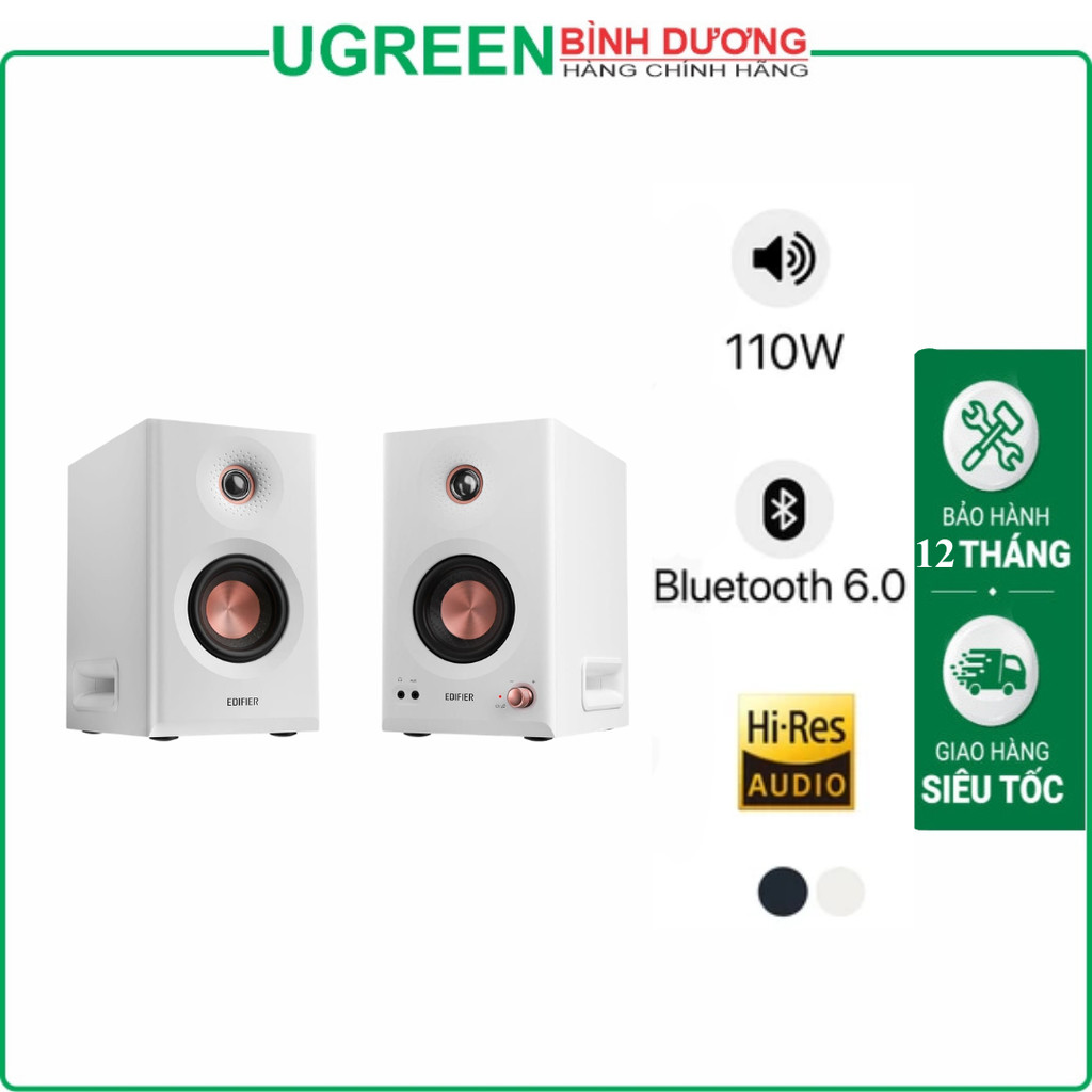 Loa máy tính 2.0 EDIFIER MR5 Bluetooth 6.0 (Màu Đen/ Trắng)