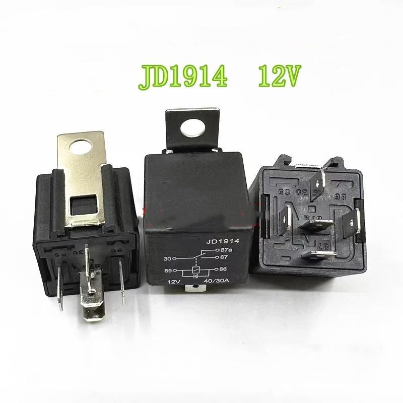 Rơle ô tô JD1914 12V 5 pin 40A có diode (rơle có diode)