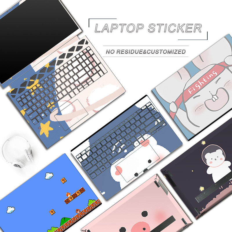 ACD Top Palm Rest Bottom Laptop Skin Sticker cho HP ZHON 14 G1i AI Zhan 66 14 G8R 2025 Cắt tùy chỉnh
