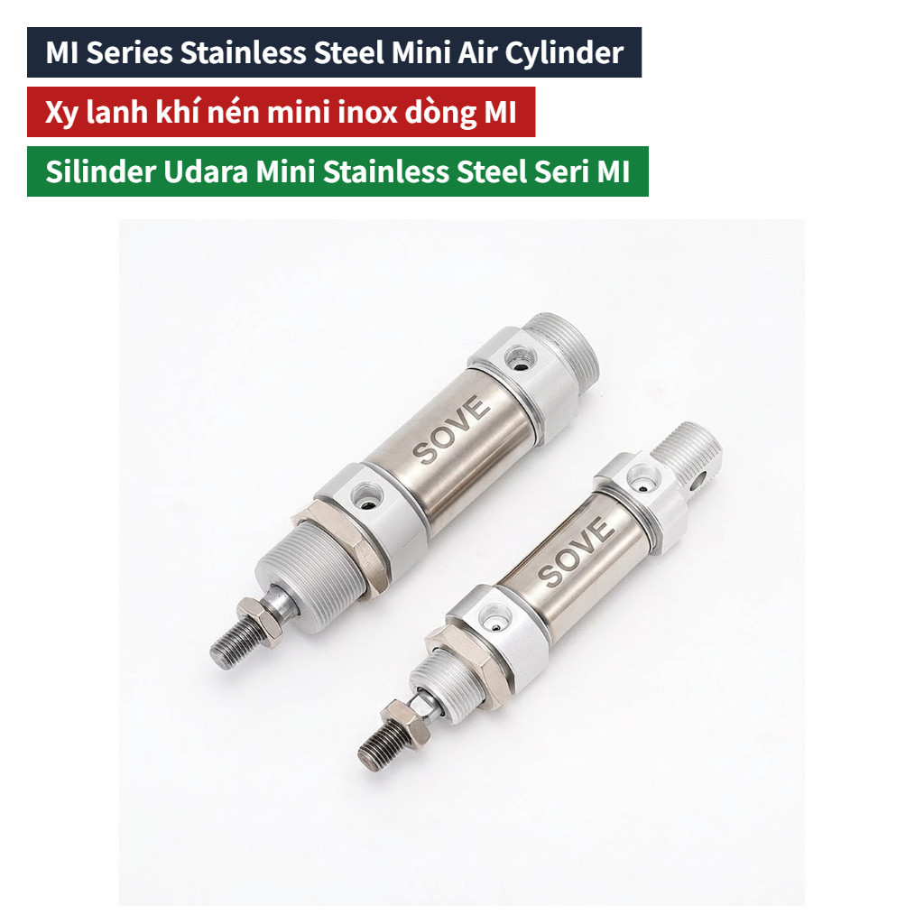 Mini MI Cylinder — Compact Pneumatic Rotary Cylinder: High Precision, Long Lifespan