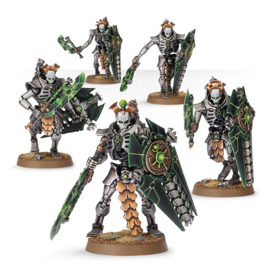 NEC-21 Necrons - Lichguard / Triarch Praetorians