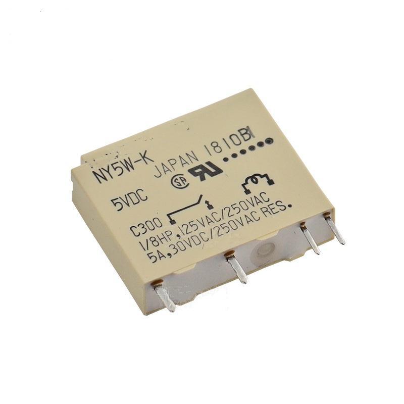 Rơle NY5W-K và NY24W-K, 4 pin, 5A, một bộ rơle mở thông thường