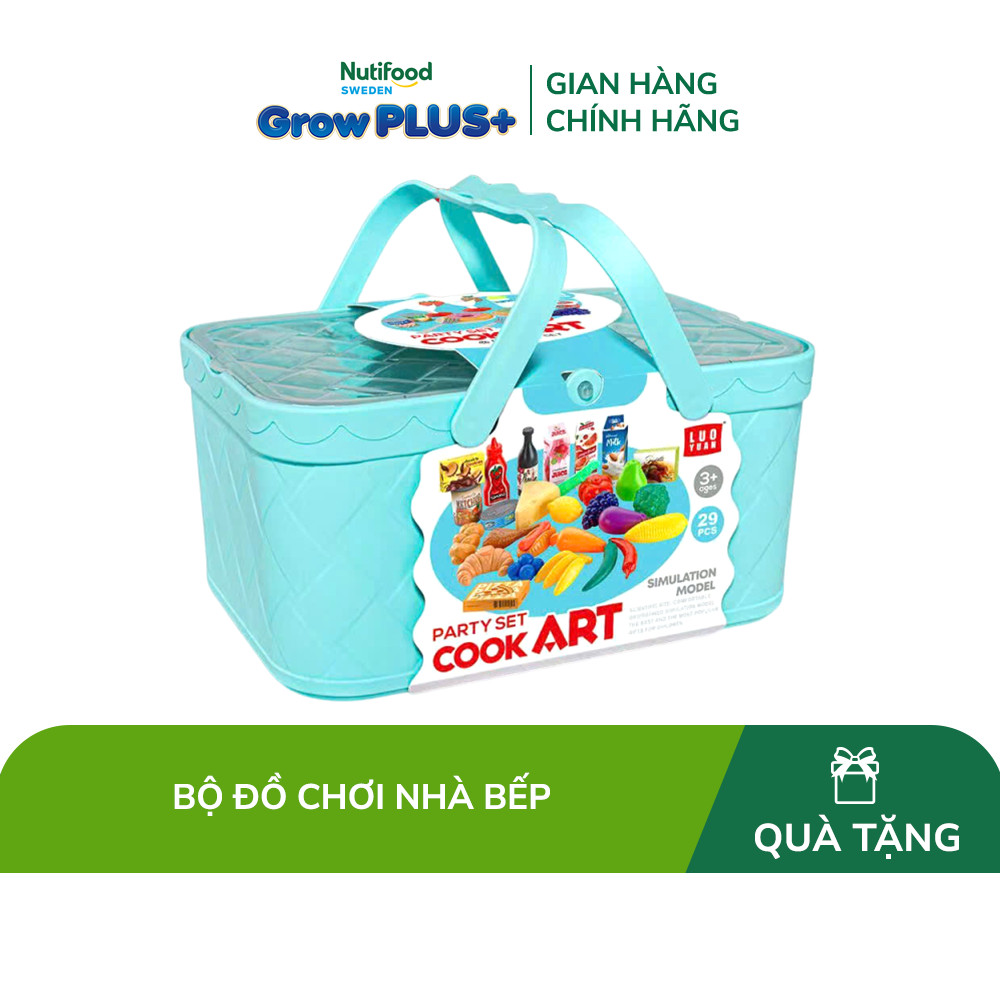 [Quà tặng không bán] Đồ chơi trẻ em bằng nhựa: bộ nhà bếp không dùng pin