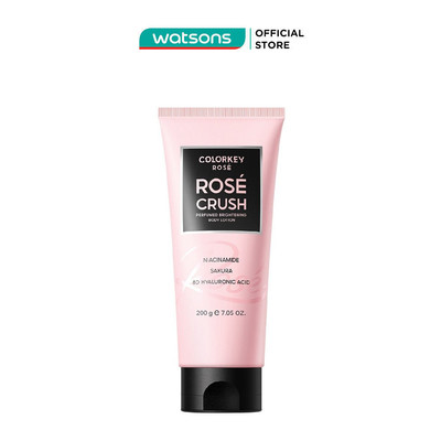 Sữa Dưỡng Thể Sáng Da Colorkey Rosé Rosé Crush Perfumed Brightening Body Lotion 200g